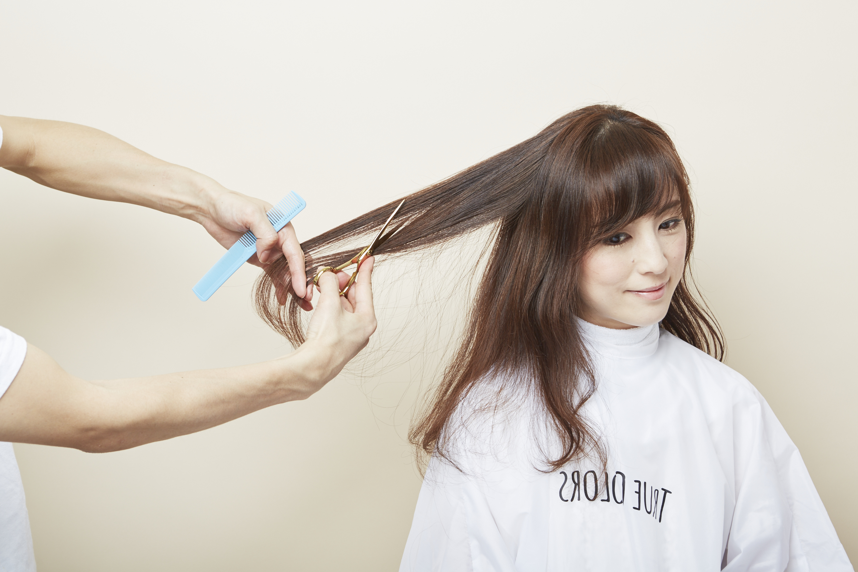 ヘアカタログ ロング工程2